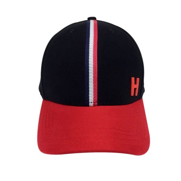 Boné Tommy Hilfiger basico preto vermelho