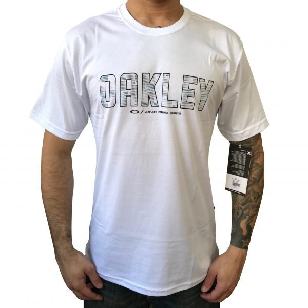 Camiseta Oakley explorer branca