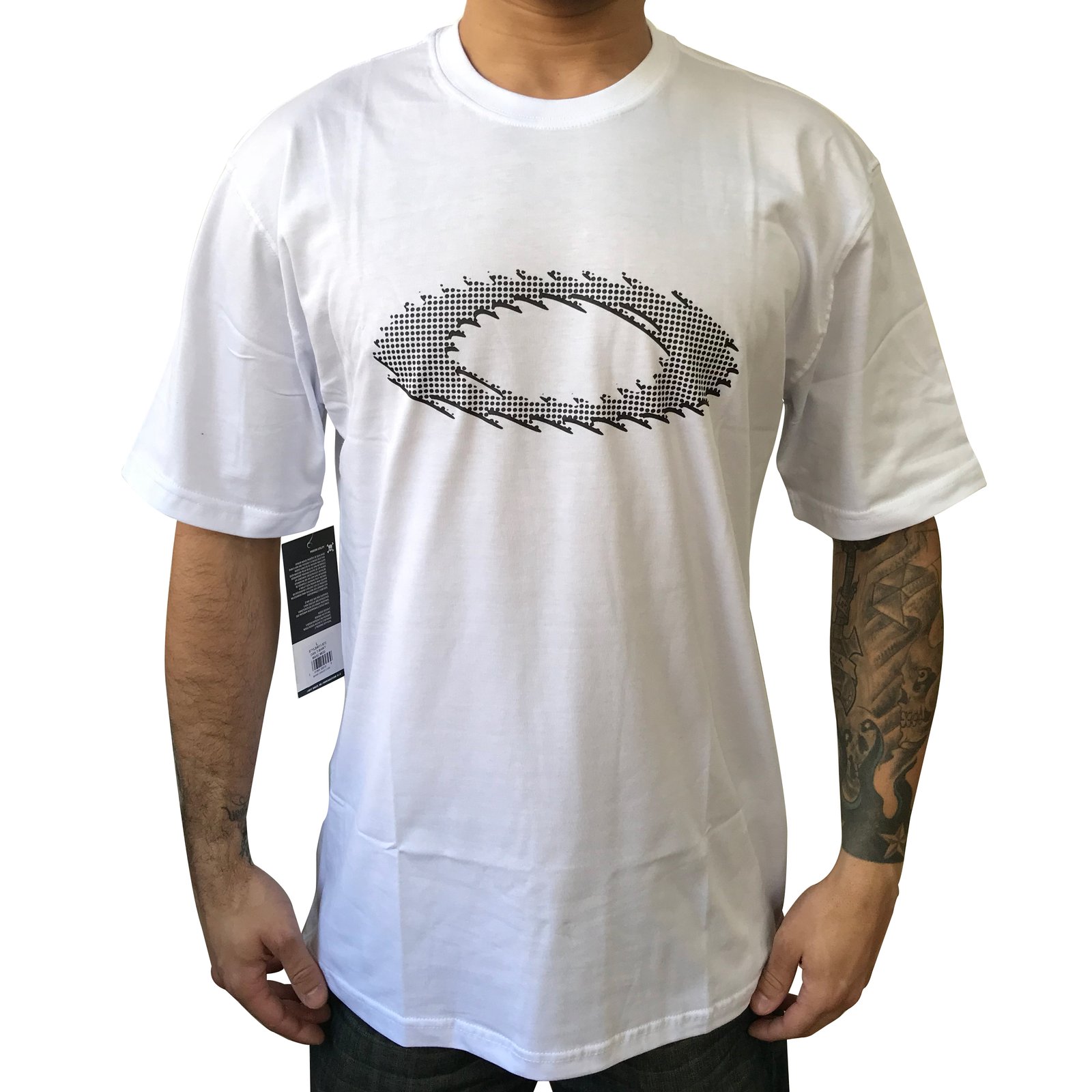 Camiseta Oakley Logo Graphic - Branca - FOA403285100