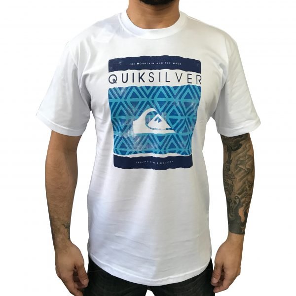 Camiseta Quiksilver Branca