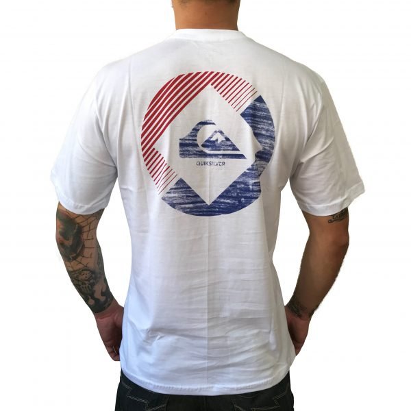 Camiseta Quiksilver logo branca - Image 2