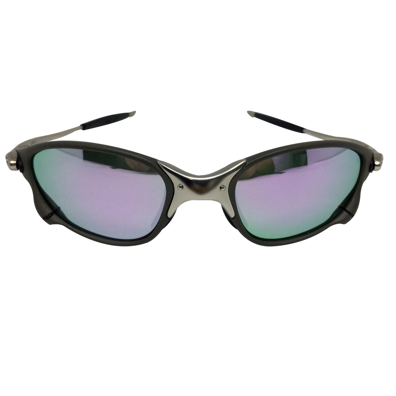 Óculos Oakley Juliet Doublexx cromado lente rosa ⋆ Sanfer Acessórios