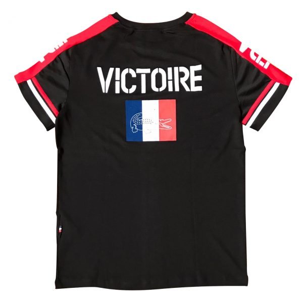 Camiseta Lacoste Victoire Preta - Image 2